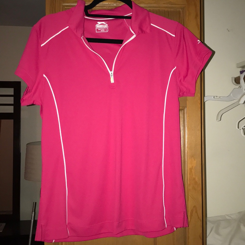 Women’s gold shirt
